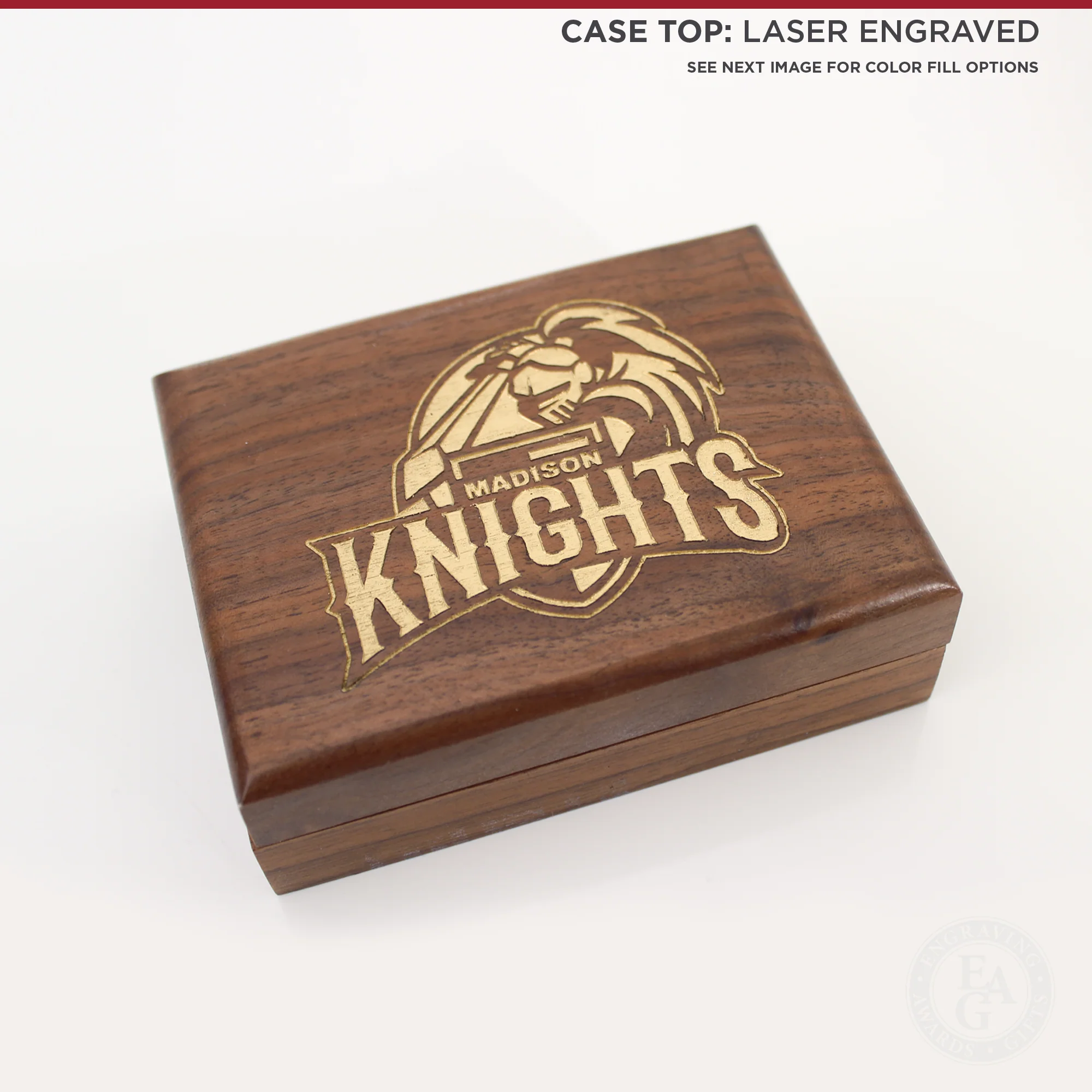 24 KT Gold Plated Whistle Award w/ Walnut Case - Image 5
