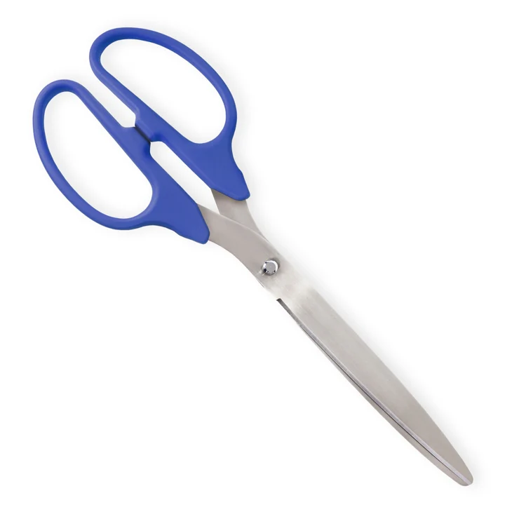 25" Blue Ribbon Cutting Scissors with Silver Blades - Image 5
