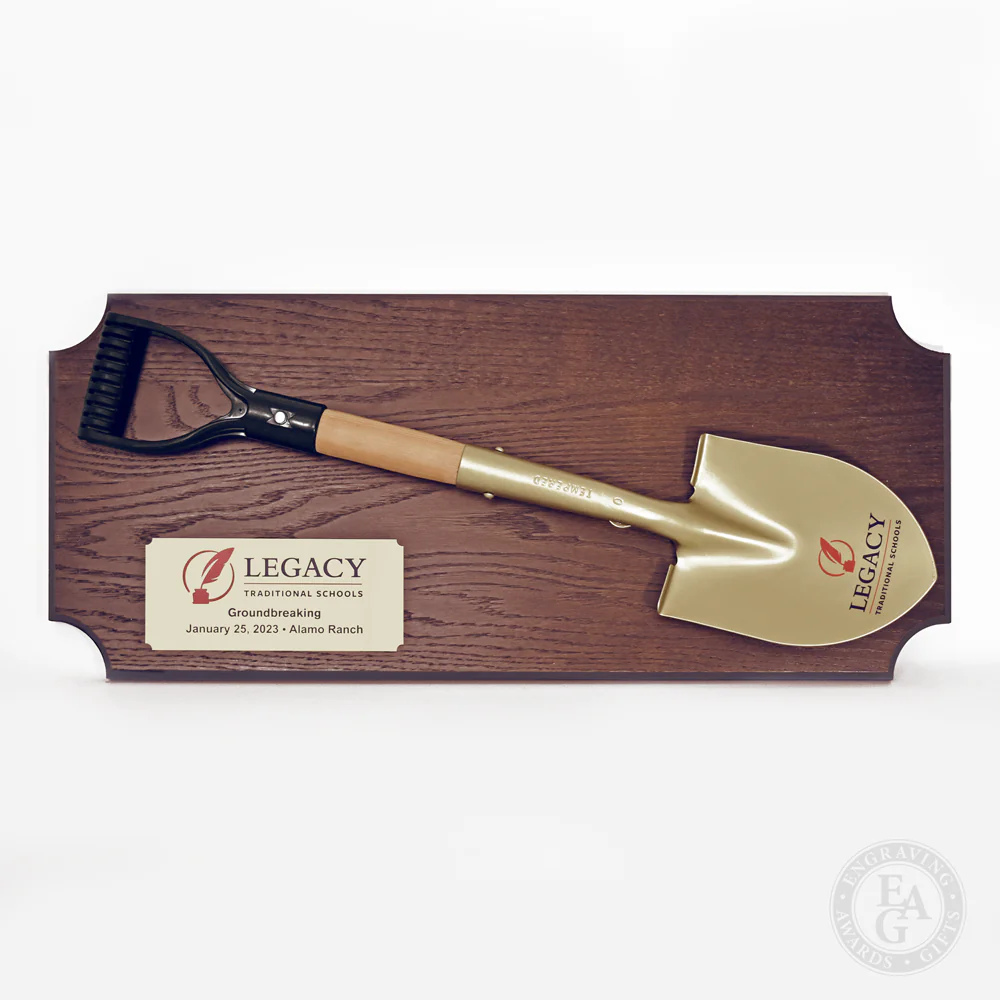 28" x 12" Small Shovel Plaque - Image 3