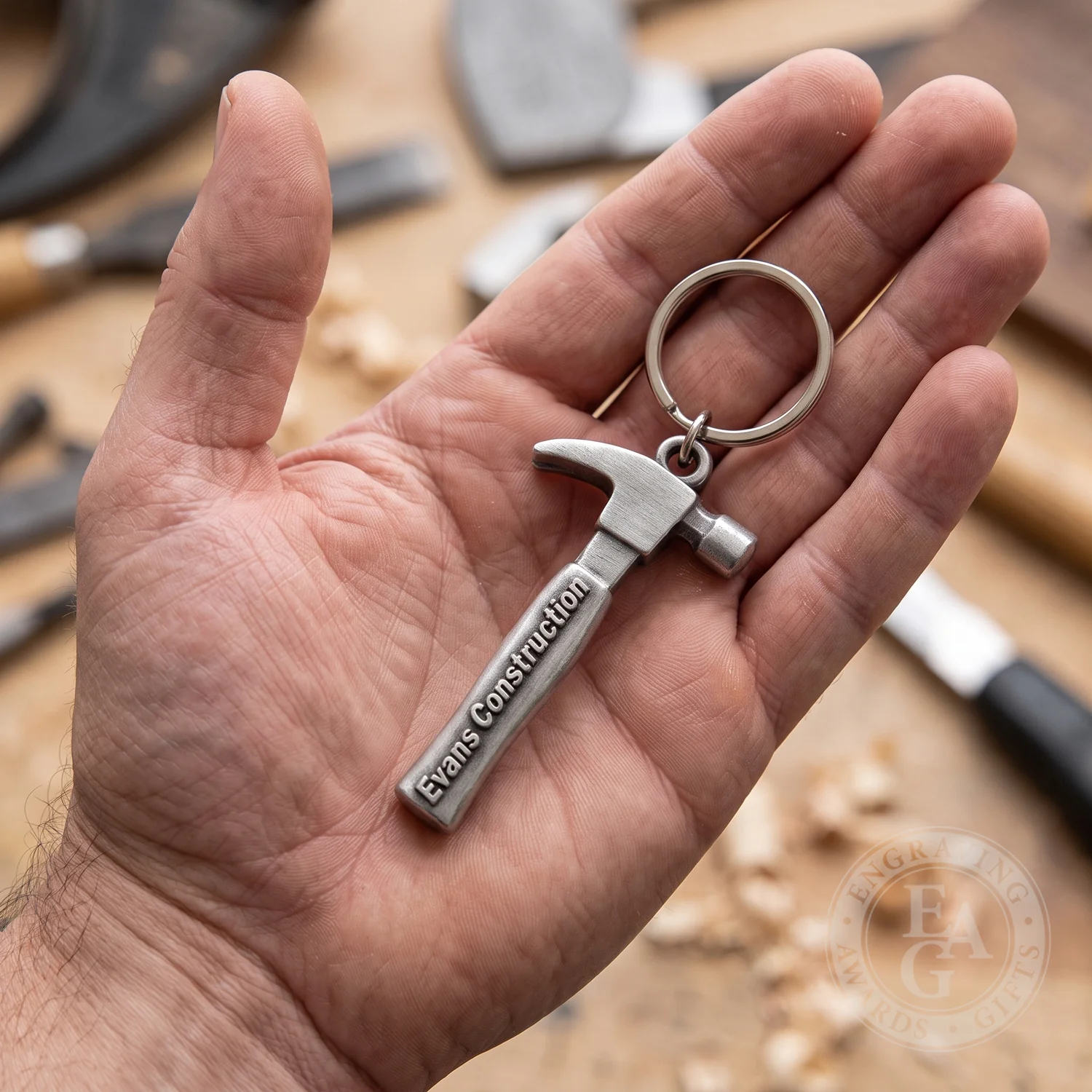 3-D Hammer Keychain - Image 3