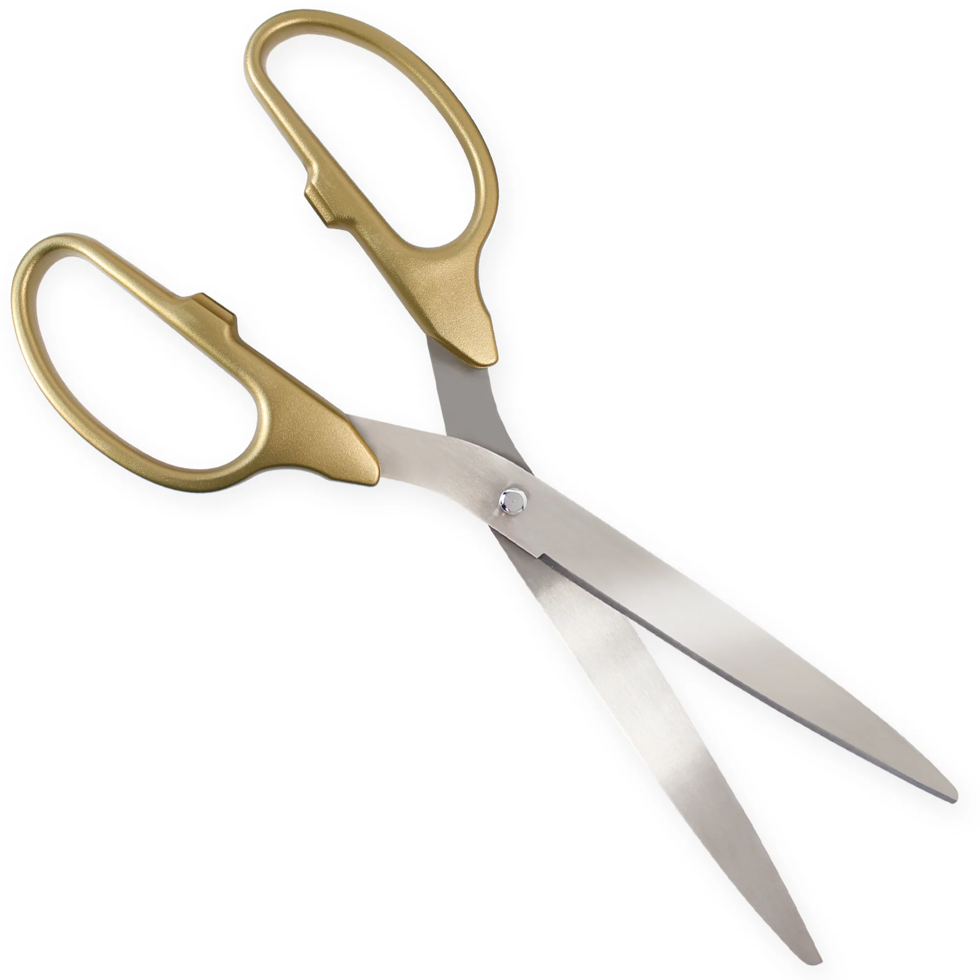 36" Gold Ribbon Cutting Scissors with Silver Blades - Image 6