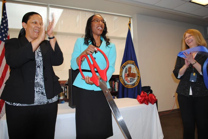 36" Red Ribbon Cutting Scissors with Silver Blades - Image 20