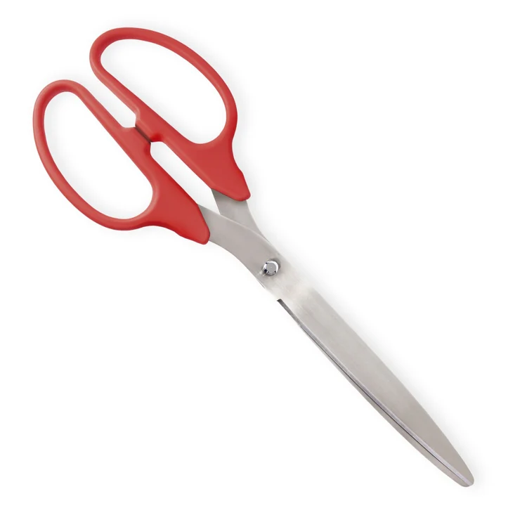 36" Red Ribbon Cutting Scissors with Silver Blades - Image 5