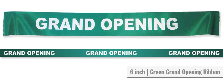 6" Wide GRAND OPENING Ribbon - Image 8