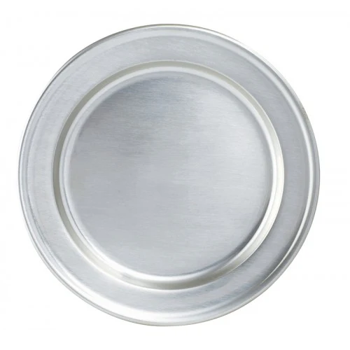 8" Diameter Pewter Danforth Plate - Image 2