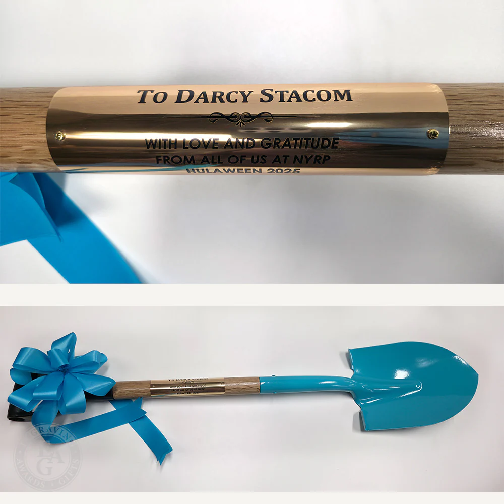 Custom Painted Ceremonial Groundbreaking Shovel - Small - Image 11