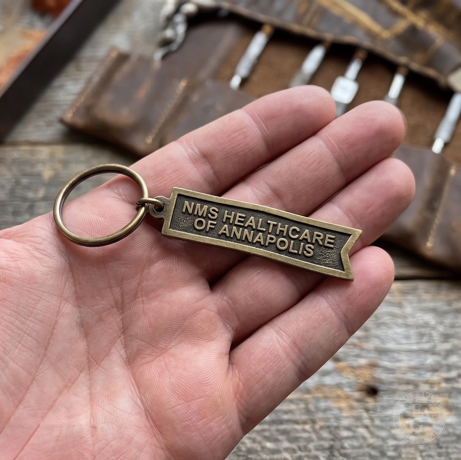 Custom Ceremonial Ribbon Keychains - Image 3