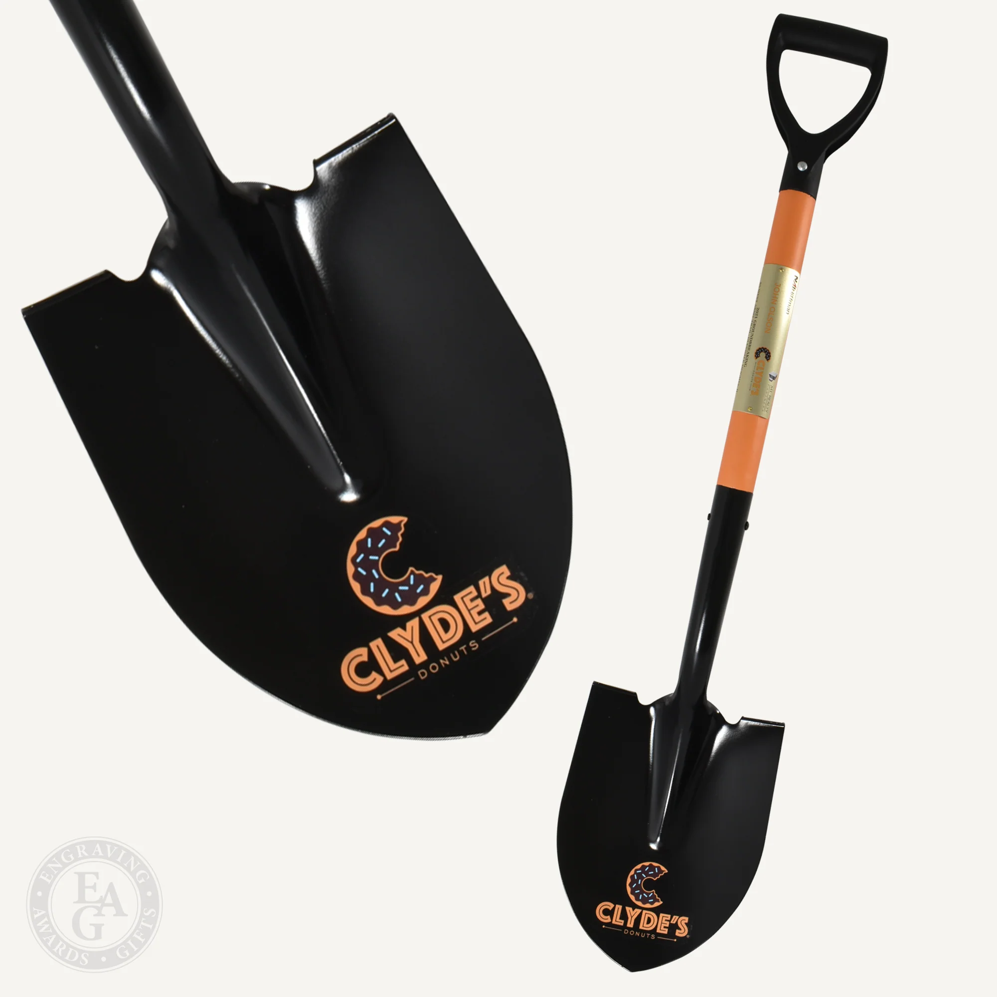 Custom Painted Ceremonial Groundbreaking Shovel - D-Handle - Image 24