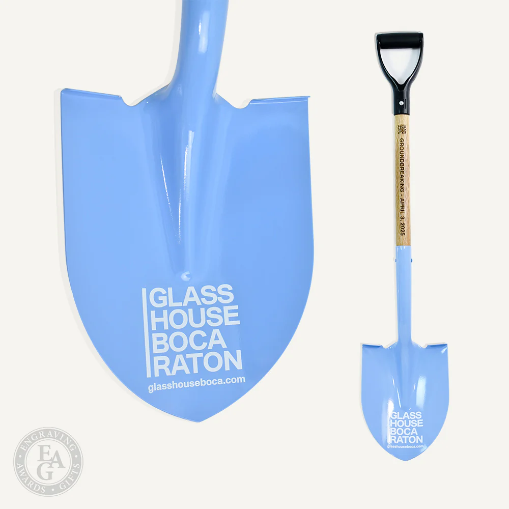 Custom Painted Ceremonial Groundbreaking Shovel - D-Handle - Image 33