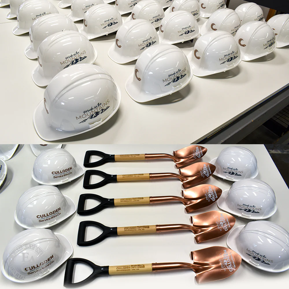 Custom Painted Ceremonial Groundbreaking Shovel - Small - Image 12