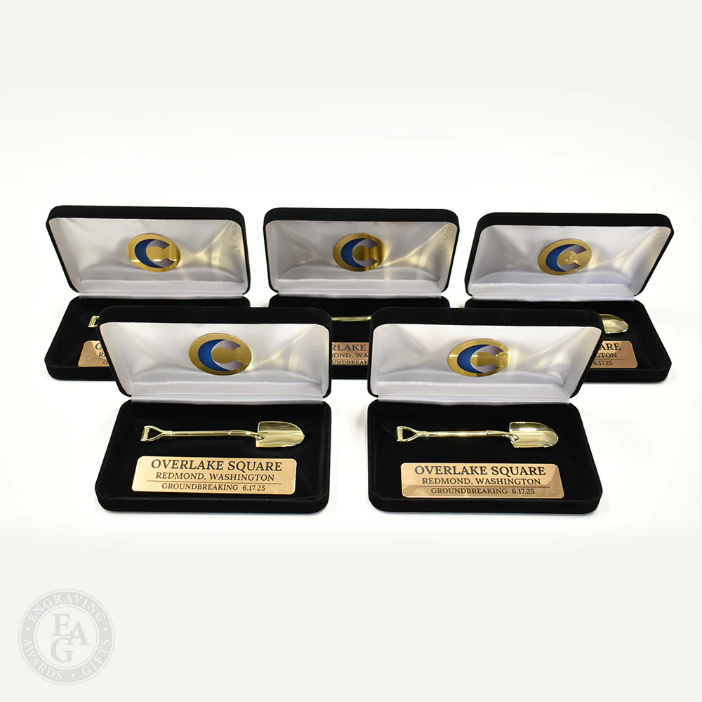 Miniature Ceremonial Shovel with Presentation Case - Image 10