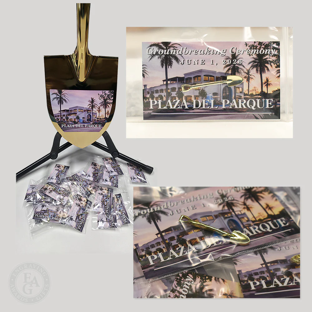 Shovel Lapel Pin Presentation Cards - Image 4