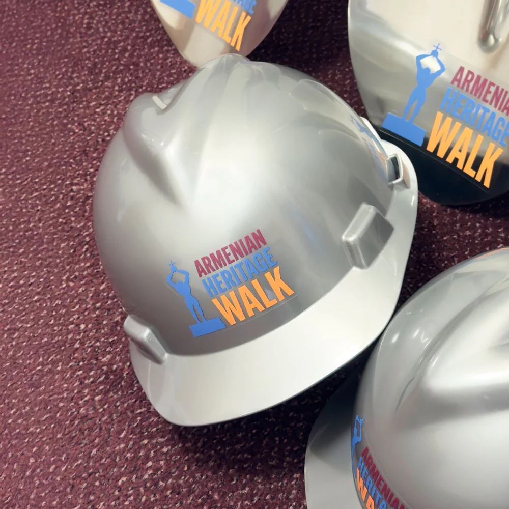 Silver Finish Ceremonial Hard Hat - Image 14