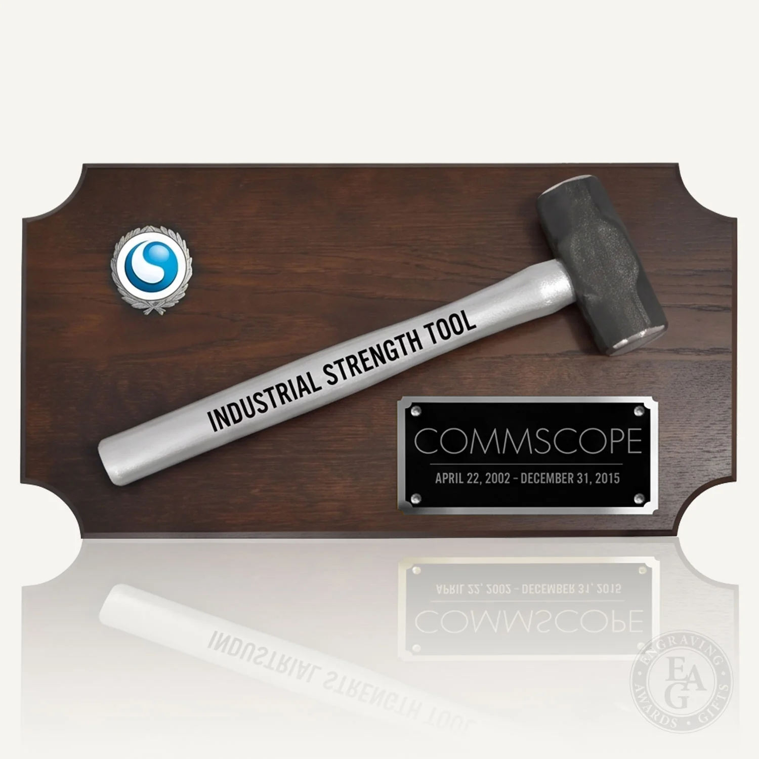 Small Painted Sledgehammer Plaque - Image 6
