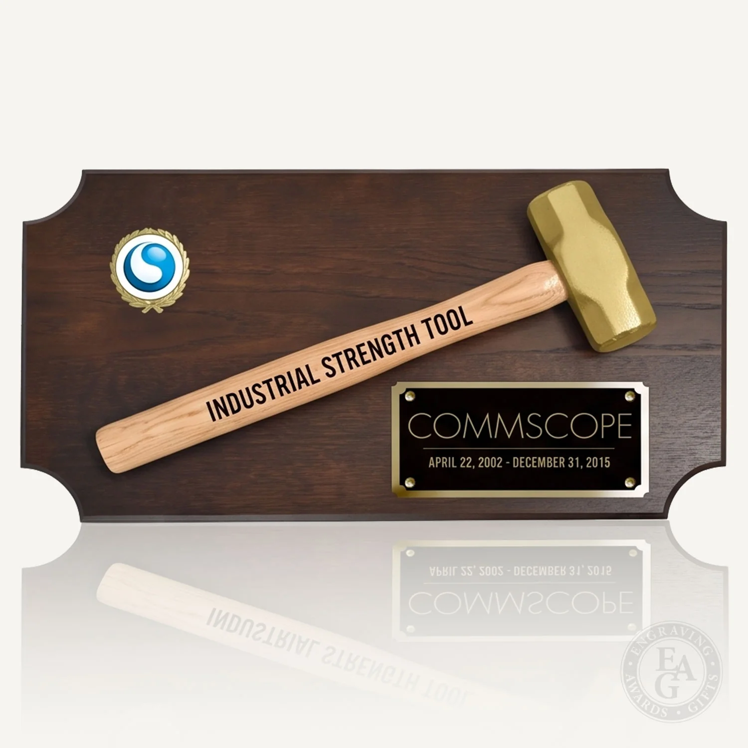 Small Painted Sledgehammer Plaque - Image 7